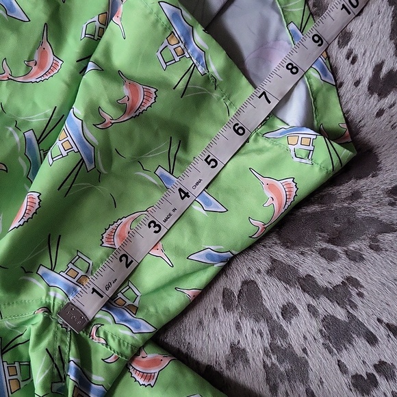 Sero Fisherman Print Swim Trunks SzXL - Picture 4 of 7